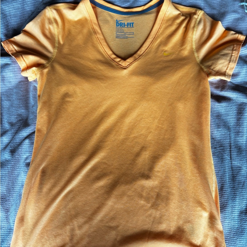 Nike Orange Short Sleeve Tee